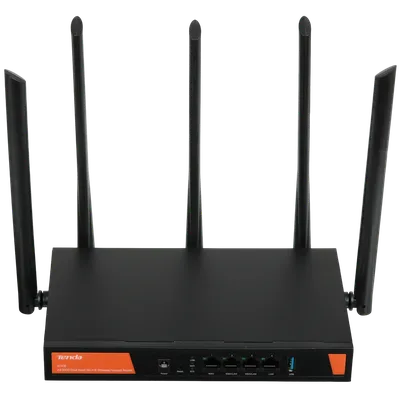 Маршрутизатор Tenda W30E, AX3000, 2.4ГГц+5ГГц, 4×1GbE LAN