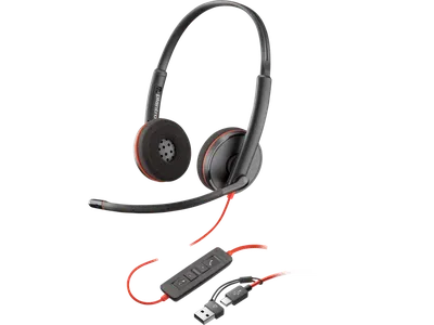 Гарнитура Plantronics 8X228A6, Blackwire C3220, USB-C, стерео