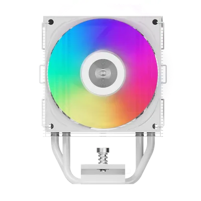 Кулер PCCooler R400 ARGB WH, 92мм, 180W, 4-pin PWM, ARGB