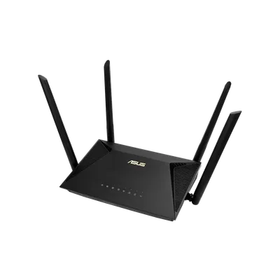 Маршрутизатор ASUS RT-AX53U, Wi-Fi 6, 2,4/5 ГГц, 3×1GbE, USB