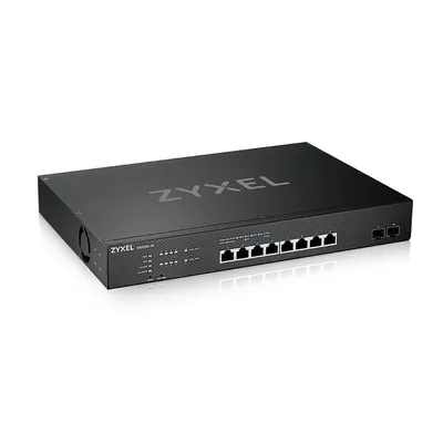 Коммутатор Zyxel XS1930-10, 8×RJ-45 1/2,5/5/10G, 2×SFP+, L3, rack 19"