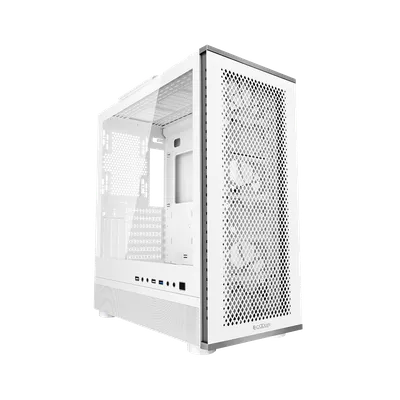 Корпус ПК PCCOOLER ME200 MESH WH, Full Tower, E-ATX, 3×120мм ARGB