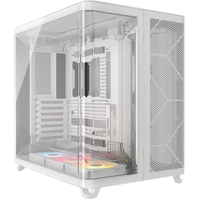 Корпус Corsair AIR 5400 RS-R ARGB CC-9011319-WW, Midi-Tower, 3×120 мм ARGB, белый