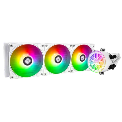 СЖО Thermalright Aqua Elite 360 V6 ARGB TRAE360V6AW, 360 мм, 3×120 мм