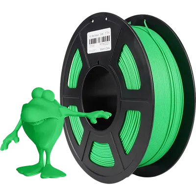 Филамент NV Print NV-3D-PLA-MATTE-GREEN, PLA Matte, 1.75мм, 1кг