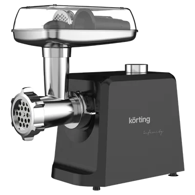 Мясорубка Korting KMG 0601 Infinity, 2500 Вт, 3.5 кг/мин, 6 насадок