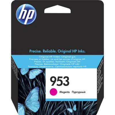 Картридж струйный HP 953 F6U13AE, пурпурный