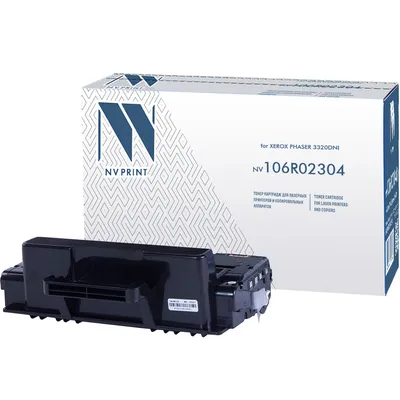 Картридж NV Print NV-106R02304, Black, для Xerox Phaser 3320, 5000 стр