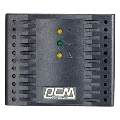 Стабилизатор напряжения TCA-3000 Black/ Powercom TCA-3000 Black Tap-Change, 1500W
