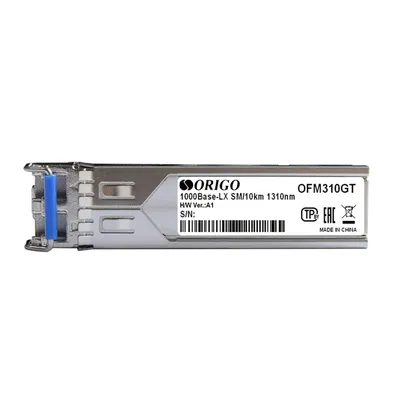 SFP-трансивер ORIGO OFM310GT/A1A, 1000Base-LX, 10 км, одномод