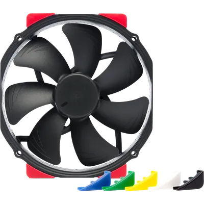 Вентилятор корпусной Noctua NF-A15 HS-PWM chromax.black.swap, 140 мм, 4-pin PWM