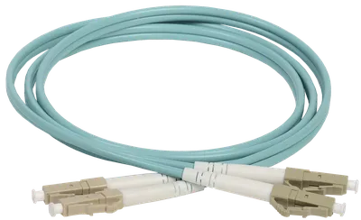 Патч-корд ITK FPC5003-LCU-LCU-C2L-2M, MM OM3 50/125, LC-LC, Duplex, LSZH, 2м