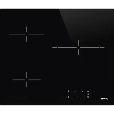 Варочная панель SMEG SE263TD2, электрическая, 3 зоны, 60 см, стеклокерамика