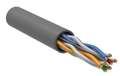 Кабель ITK LC1-C604-111-T-R, U/UTP кат.6, 305м