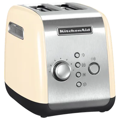 Тостер KitchenAid 5KMT221EAC, 1100 Вт, 2 тоста, кремовый