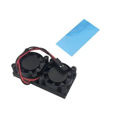 Кулер ACD RA535, для Raspberry Pi 3B+/4B, 2 вентилятора, радиатор
