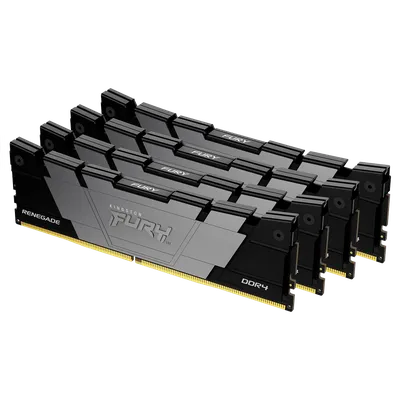 Модуль памяти Kingston Fury Renegade KF432C16RB2K4/32, DDR4, 32 ГБ (4×8 ГБ), 3200 МГц, CL16