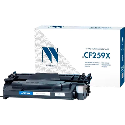 Тонер-картридж NV Print NV-CF259X, для HP, 10000 стр.