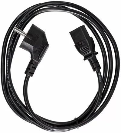 Кабель Telecom TY021-CU0.75-1.8M, силовой, 3×0.75 мм², 1.8 м, EU