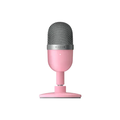 Микрофон Razer Seiren Mini Quartz RZ19-03450200-R3M1, настольный, проводной, розовый