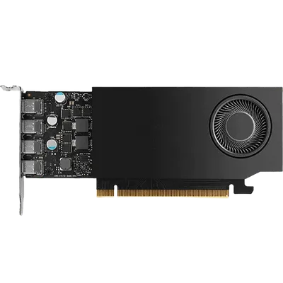 Видеокарта Nvidia RTX A400 4GB GDDR6, 4x Mini DisplayPort 1.4a, 50W, FH bracket