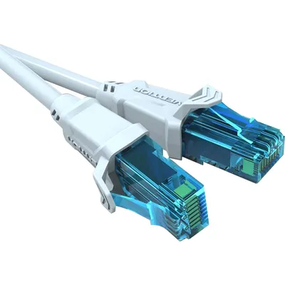 Патч-корд Vention VAP-A10-S200, UTP cat.5e, RJ45, 2м, серый