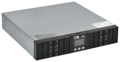 ИБП ITK EOR-0010KVA-1-L, онлайн 10кВА/10кВт, 2U, клеммная колодка, без АКБ