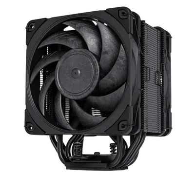 Кулер Noctua NH-U12A chromax.black, башенный, 2×120 мм, 169 Вт, 158 мм