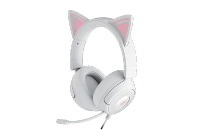 Гарнитура Razer RZ04-05350300-R3M1, Kraken Kitty V3 X, White