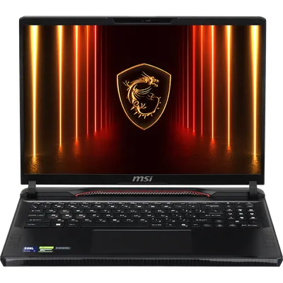 Ноутбук MSI Raider 16 HX AI A2XWHG-814XRU Core Ultra 7 255HX 32Gb SSD1Tb NVIDIA GeForce RTX5070Ti 12Gb 16" IPS QHD+ (2560x1600) FreeDOS black WiFi BT Cam (9S7-15M361-814)