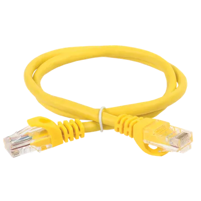 Патч-корд ITK PC05-C5EU-2M-G, Cat.5e UTP, 2 м, жёлтый