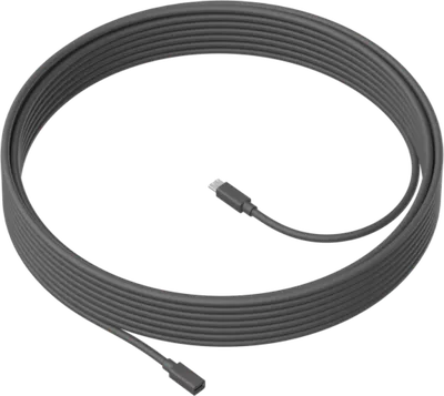 Кабель LOGITECH MeetUp 10m Mic Cable - графитовый - WW - MEETUP 10M MIC CABLE