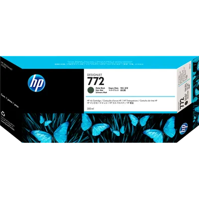 Картридж HP CN635A, 772 Matte black, 300 мл, для Designjet