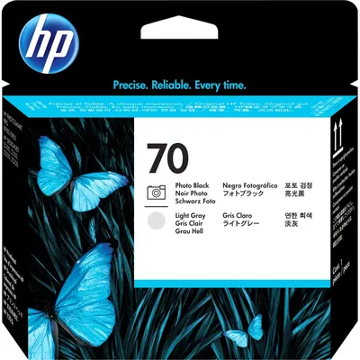 Печатающая головка HP C9407A, 70 Photo Black and Light Grey