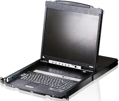 KVM-переключатель ATEN CL5816NR, 16 портов, LCD 19", 1U