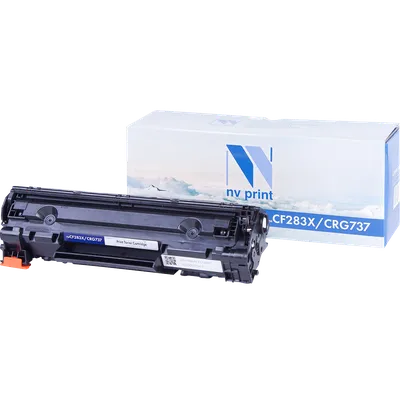 Тонер-картридж NV Print NV-CF283X/737, черный, 2200 стр