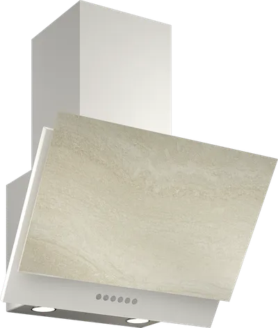 Retail&Kitchen, BEST, Кухонная вытяжка ELIKOR Рубин Ceramics S4 90П-700-Э4Д, бежевый1013/бежевый травертин керамогранит