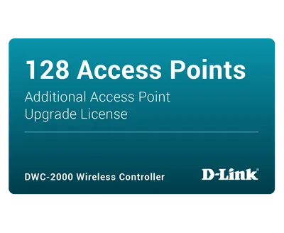 Лицензия D-Link DWC-2000-AP128-LIC, на 128 AP