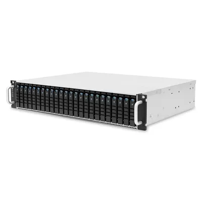 Корпус AIC XJ1-20247-02, 2U, 24×2.5" hot-swap, JBOD, SAS 24G, 800W 1+1