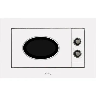 Микроволновая печь Korting KMI 820 RSI, встраиваемая, 20л, гриль, белый