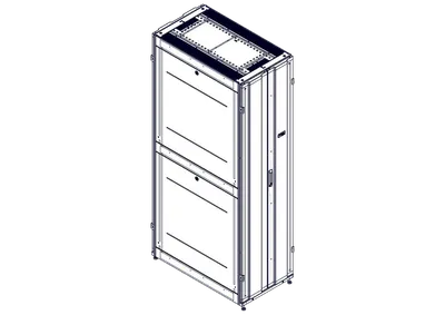 Серверная стойка Systeme Electric UR3107, 48U, 600×1070мм, черный