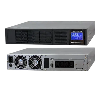 ИБП РУСЭЛТ ИДП-1-1/1-3-220-ТА исп.3, онлайн, 3 кВА/3 кВт, Rack 2U, 9 розеток IEC