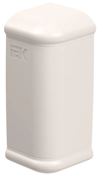 Заглушка IEK Праймер CKK-40D-Z-100-060-K01, 100×60 мм, белая, пластик