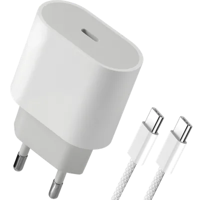 Сетевое зарядное устройство DEFENDER UPA-121 белый (20Вт, USB Type-C, кабель 1м) (83222)