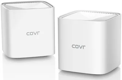 Mesh Wi-Fi система D-Link COVR-1102/E, AC1200, 2 модуля, 2×1GbE, Wi-Fi 5