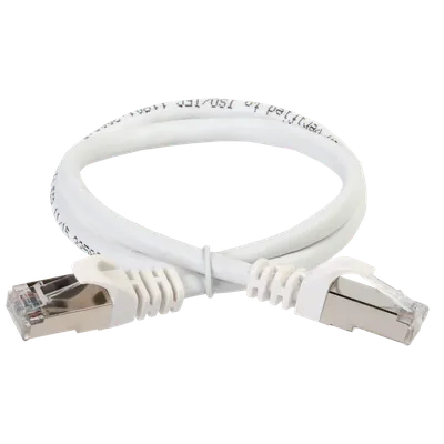 Патч-корд ITK PC08-C6UL-7M, кат. 6 UTP, LSZH, 7 м, белый