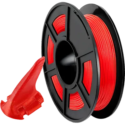 Филамент NV Print NV-3D-TPU-RED, TPU, 1,75 мм, 0,5 кг, красный