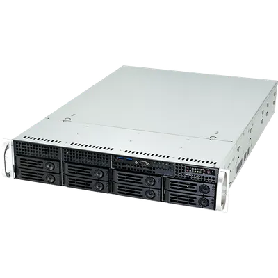 Корпус серверный Ablecom CS-R28-07P, 2U, 8×3.5", 1200Вт (1+1)
