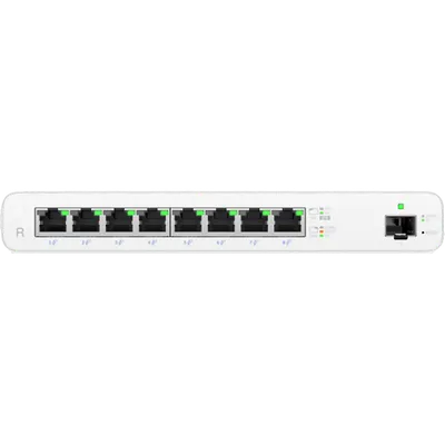 Маршрутизатор Ubiquiti UISP-R, 8×1G RJ45, 1×SFP, PoE 110 Вт