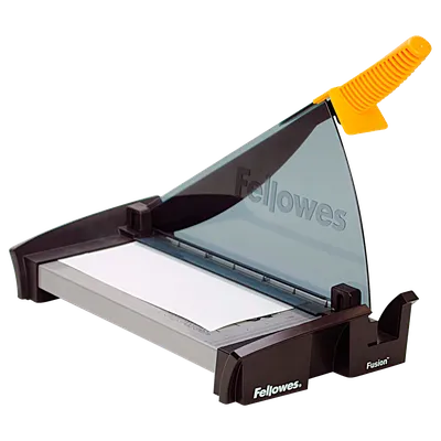 Fellowes® Резак сабельный FUSION A4, 10 листов, длина резки 320 мм, SafeCut™Guard